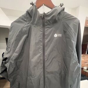 Sierra Designs Unisex Packable Rain Jacket size L Adult Rain Gear